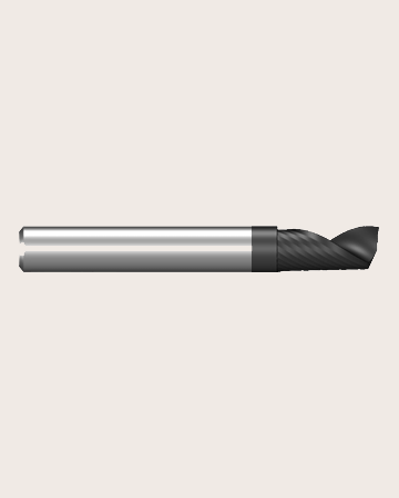 639 | Fraise une dent pour Aluminium (sans lubrification)
